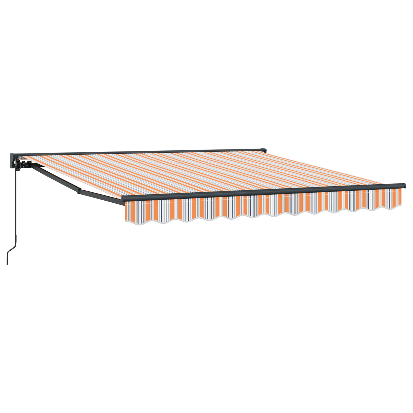 Utrækkelig Markise Marineblå 350x250 Cm - billede 2