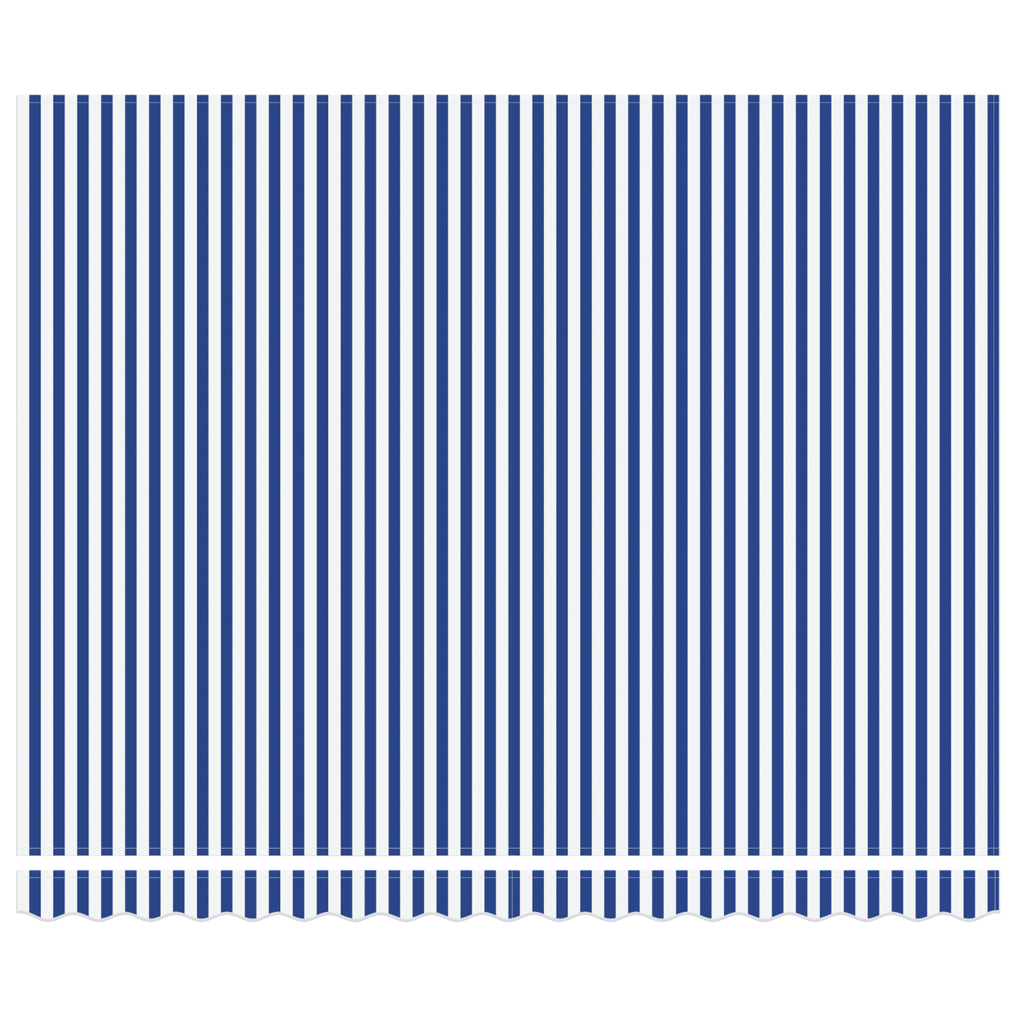 Automatisk Utrækkelig Markise Blå og Hvid 400x300 Cm - billede 6