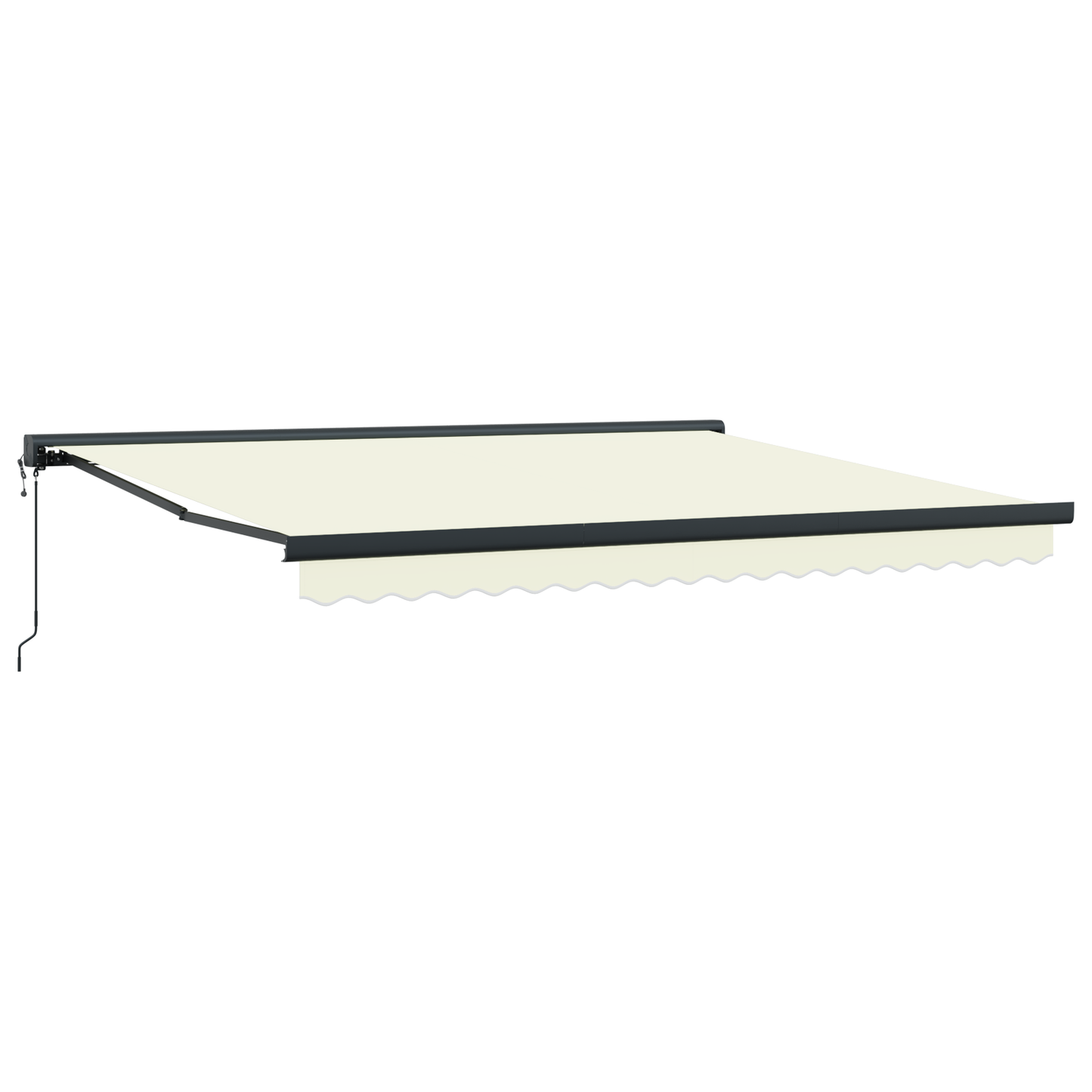 Automatisk Utrulbar Markise i Cremefarve 400x300 Cm - billede 5