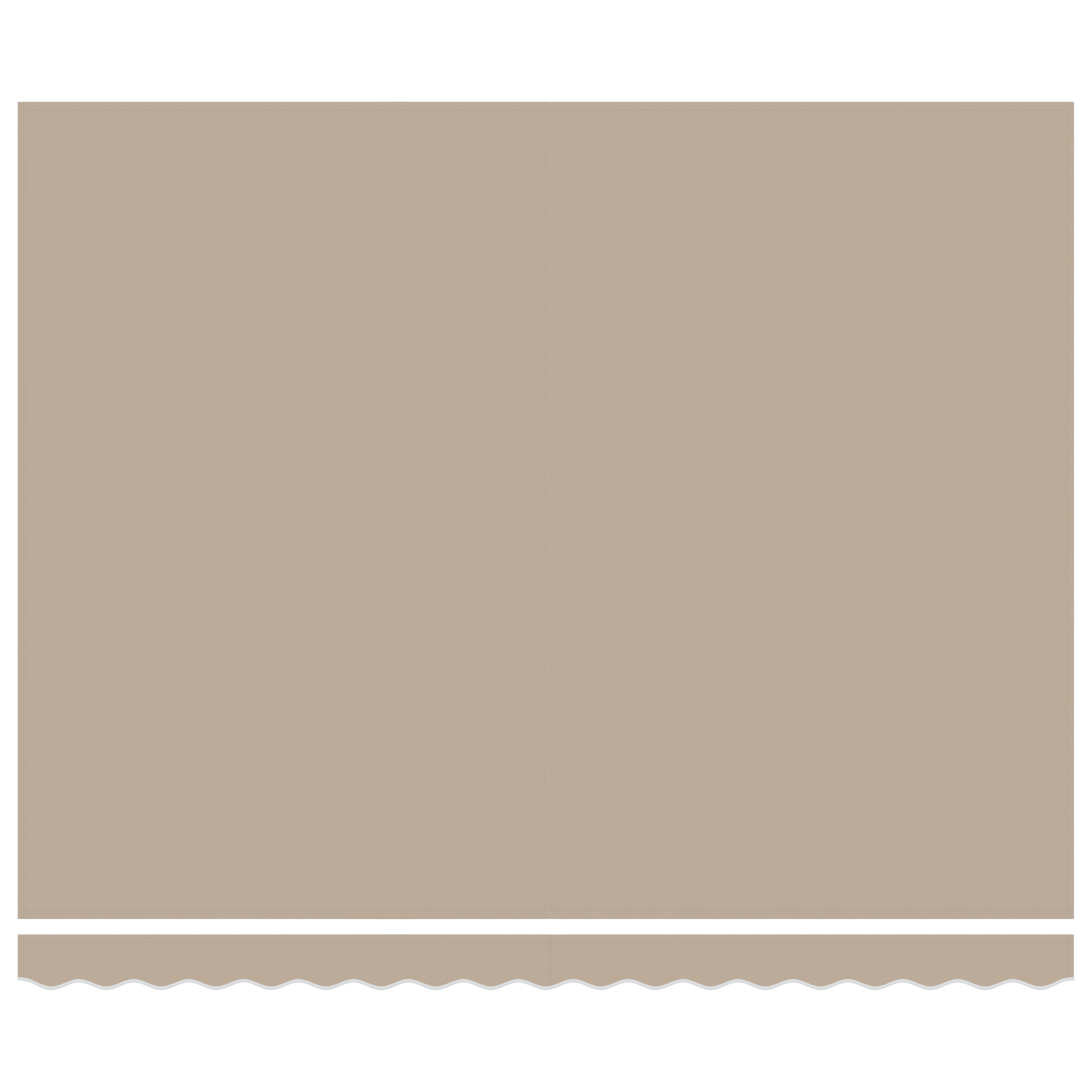 Automatisk Sammenrullelig Markise Beige 400x300 Cm&&markise Erstatningsstof til 4x3 M Ramme Beige - billede 6