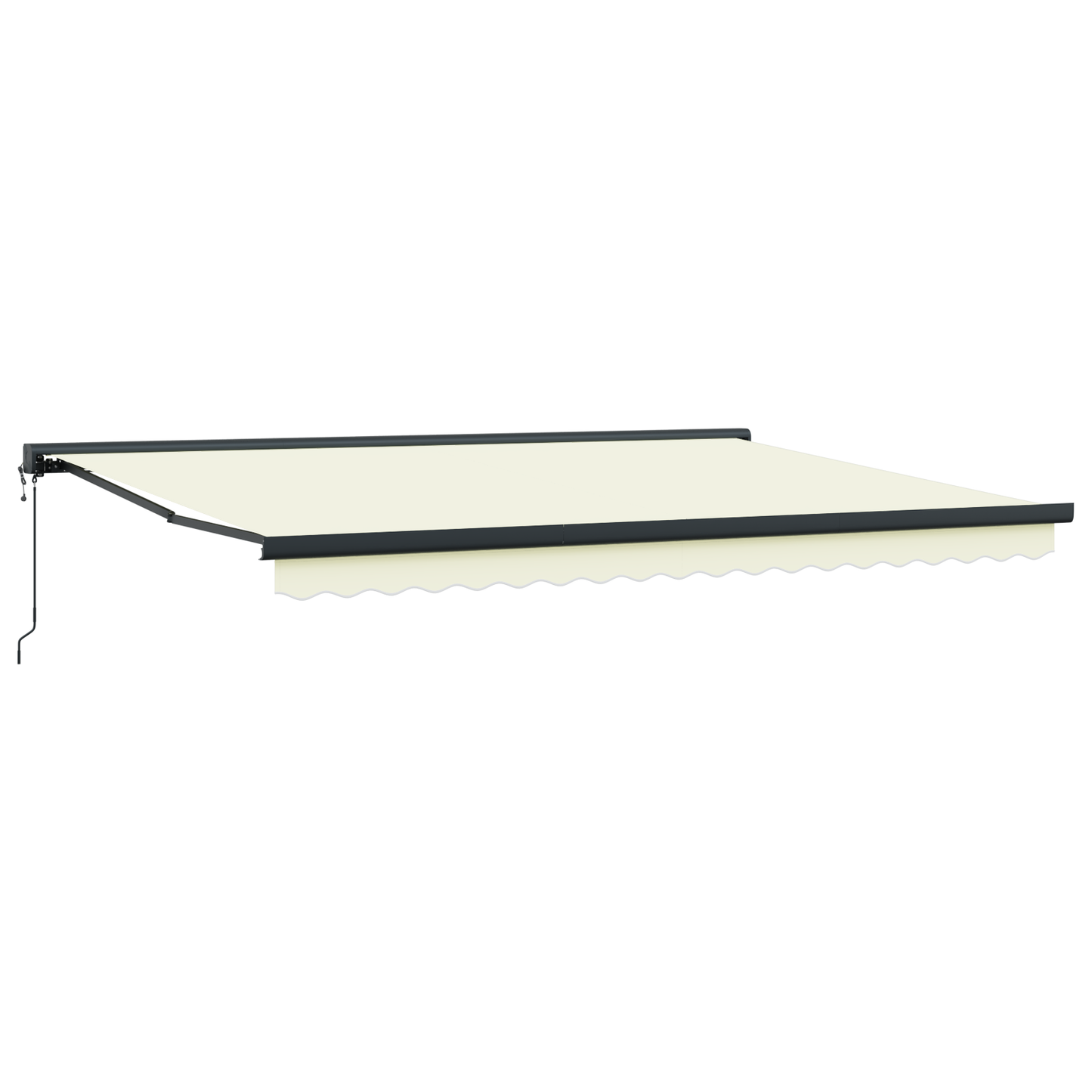 Automatisk Utrækkelig Markise i Creme 450x300 Cm - billede 5
