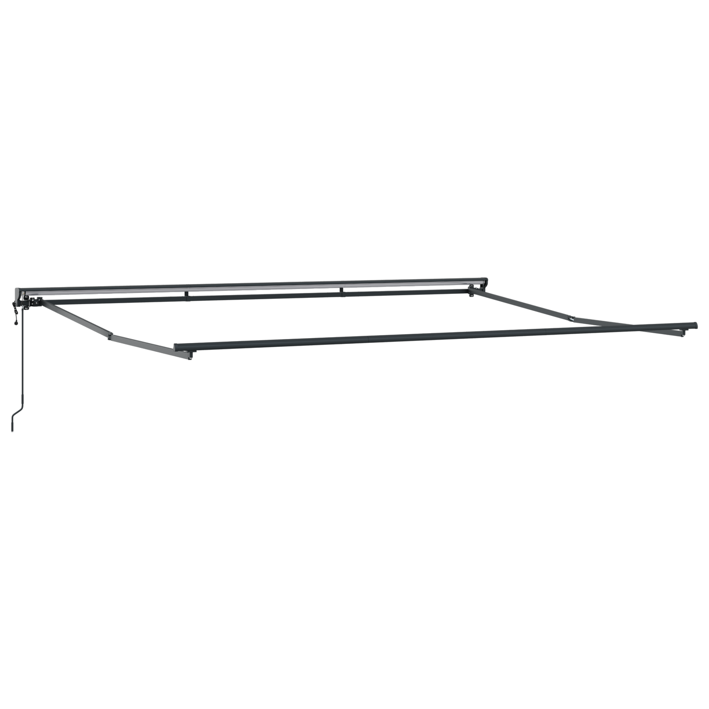 Elektrisk Utrækkelig Markise i Sort, 450 X 300 Cm - billede 5