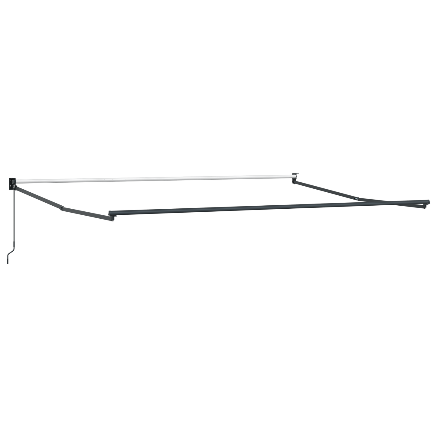Utrækkelig Markise Flerfarvet 500x300 Cm Stof - billede 5