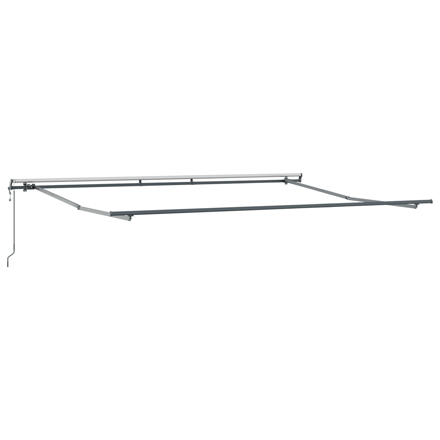Automatisk Udtækkelig Markise Gul og Orange 500x350 Cm - billede 5