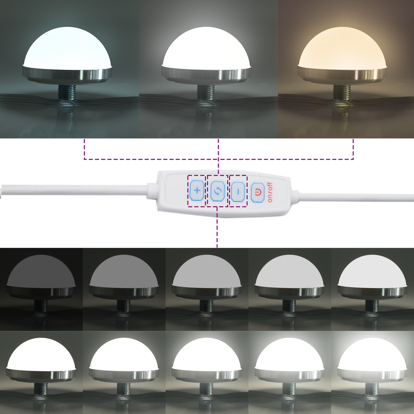 2-Delt Makeupbord Sæt Med Led I Gammelt Træ
