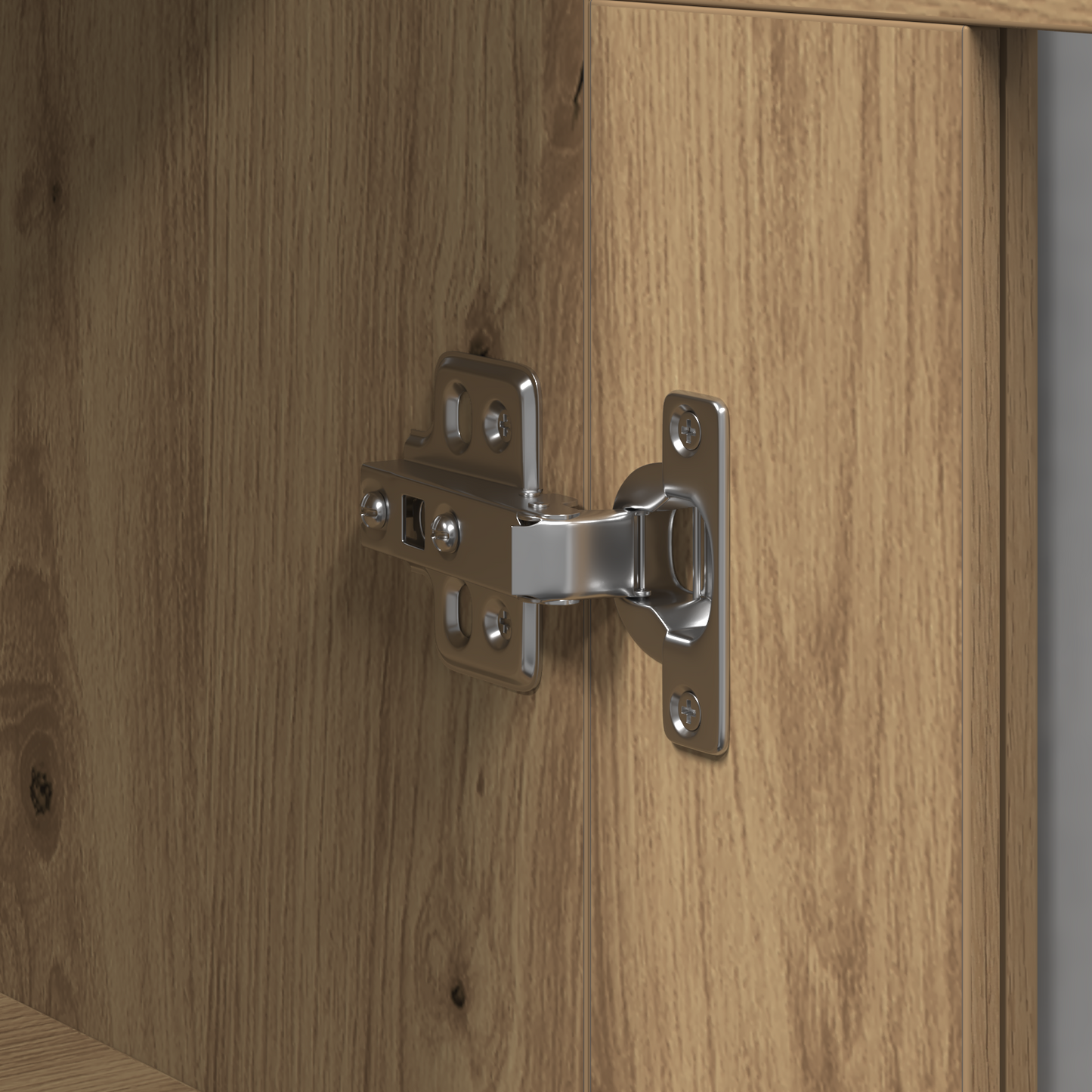 Vægmonterede Skabe 2 Stk Artisan Eg 69,5X34X90 Cm Konstrueret Træ