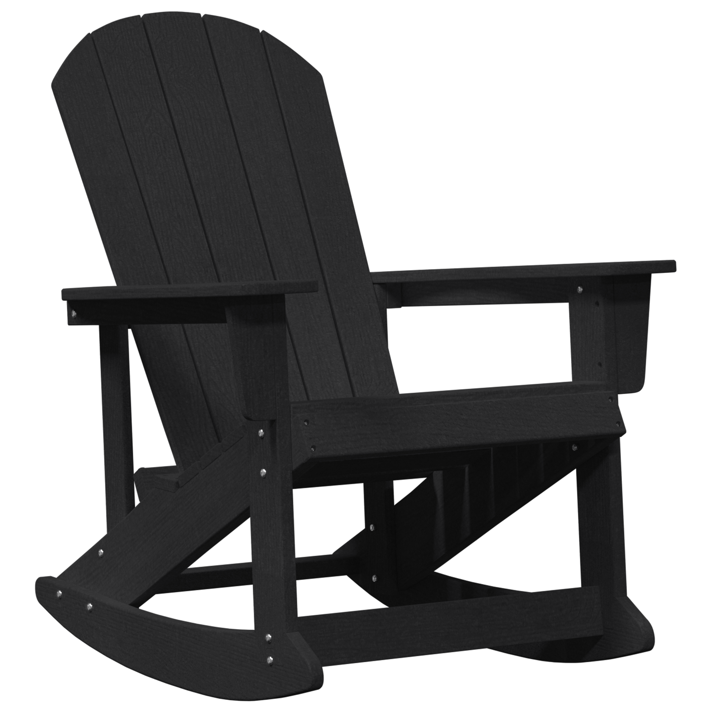 Have Lounge Sæt 3 Pcs Sort Medium 38 X 38 X 46 Cm Hdpe - billede 5