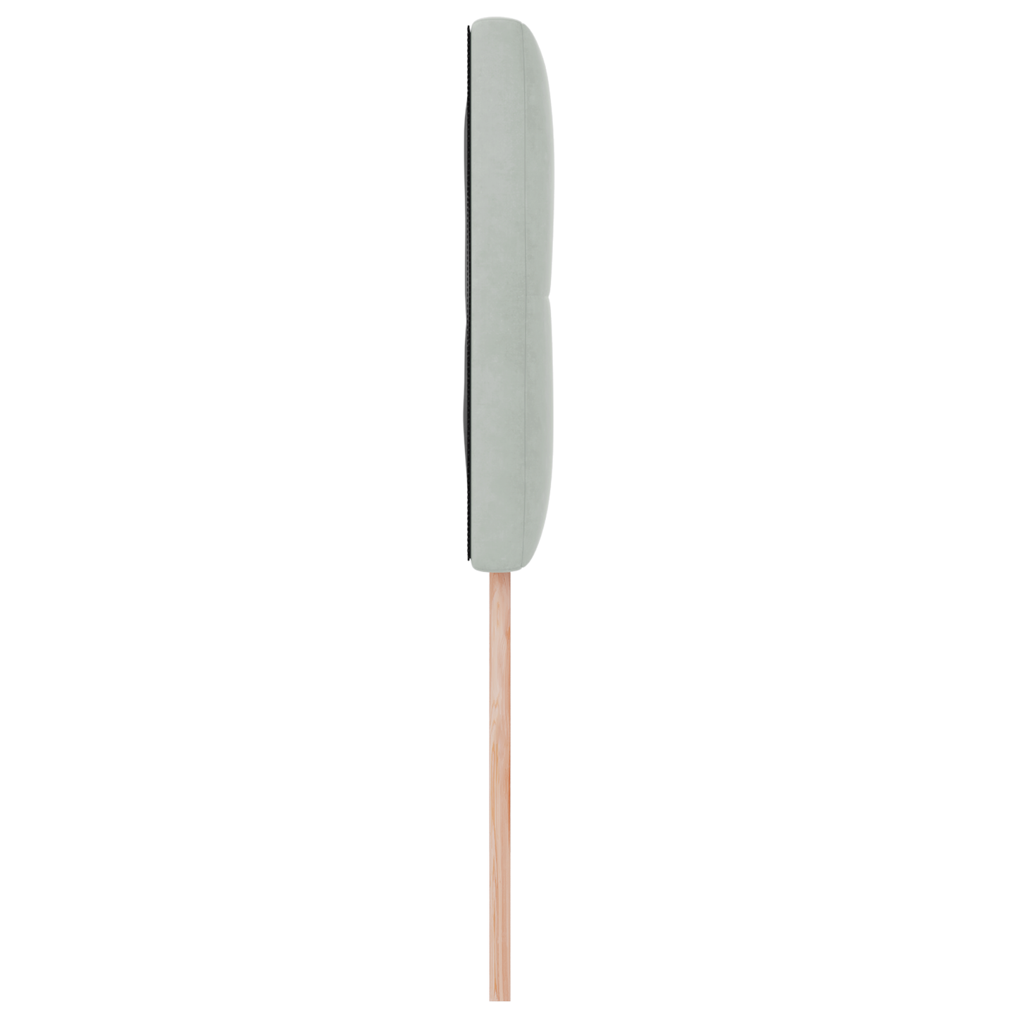 Led Hovedgavl med Knapper Lys Grå 90 Cm Fløjl - billede 6