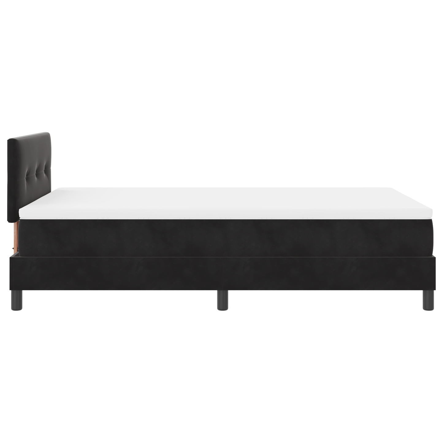 Boxmadras Seng Med Madras Med Madras Sort 120 X 200 Cm Stof