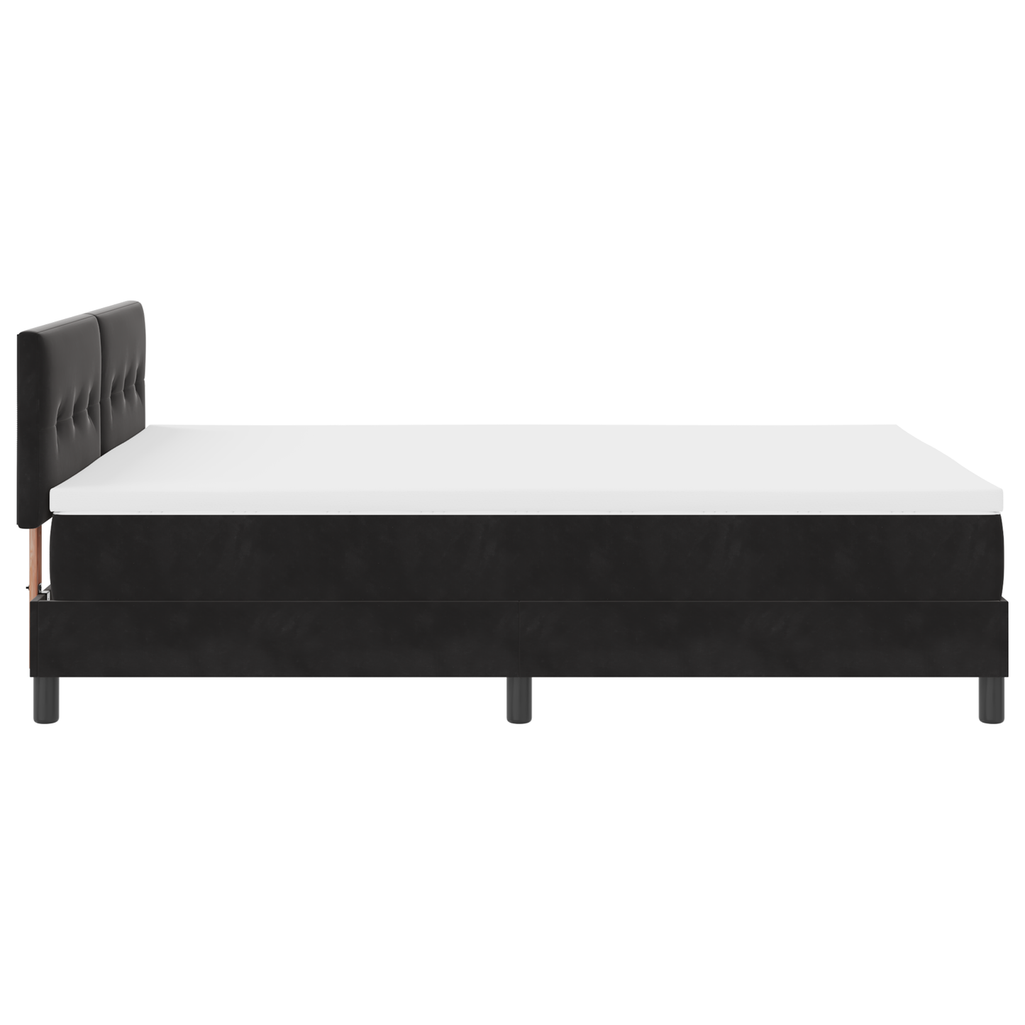Boxmadras Seng Med Madras Med Madras Sort 140 X 200 Cm Stof