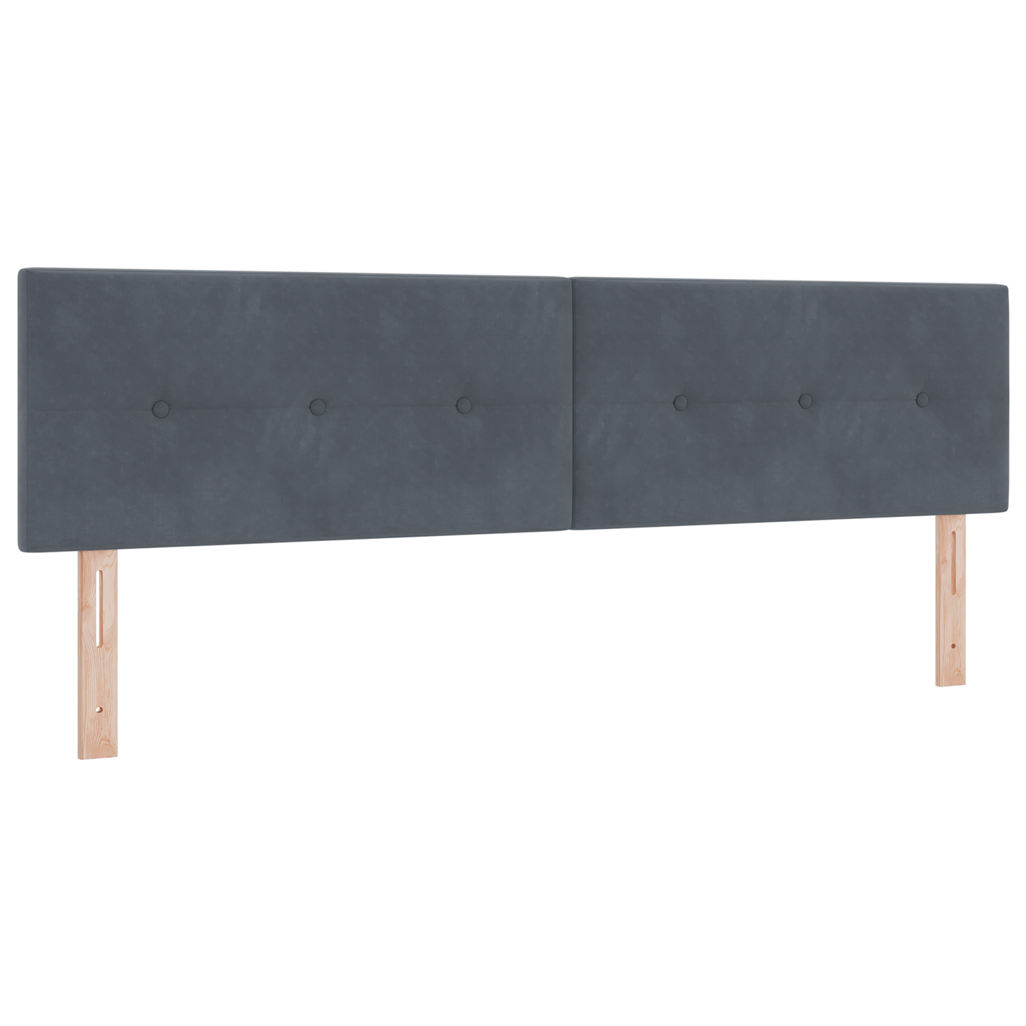 Boxmadras Seng Med Madras Med Madras Mørkegrå 180 X 200 Cm Stof