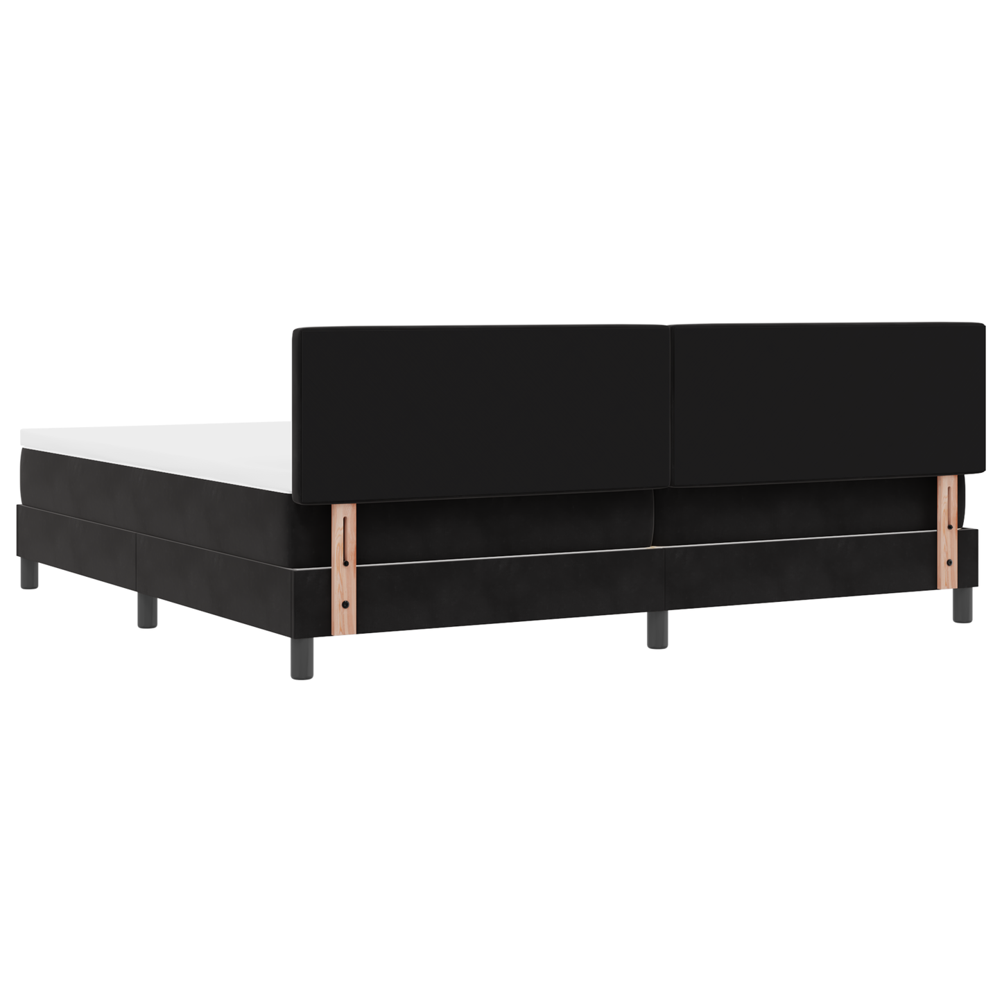 Boxmadras Seng Med Madras Med Madras Sort 200 X 200 Cm Stof