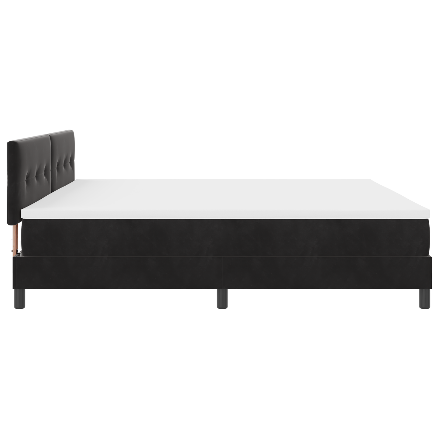 Boxmadras Seng Med Madras Med Madras Sort 200 X 200 Cm Stof