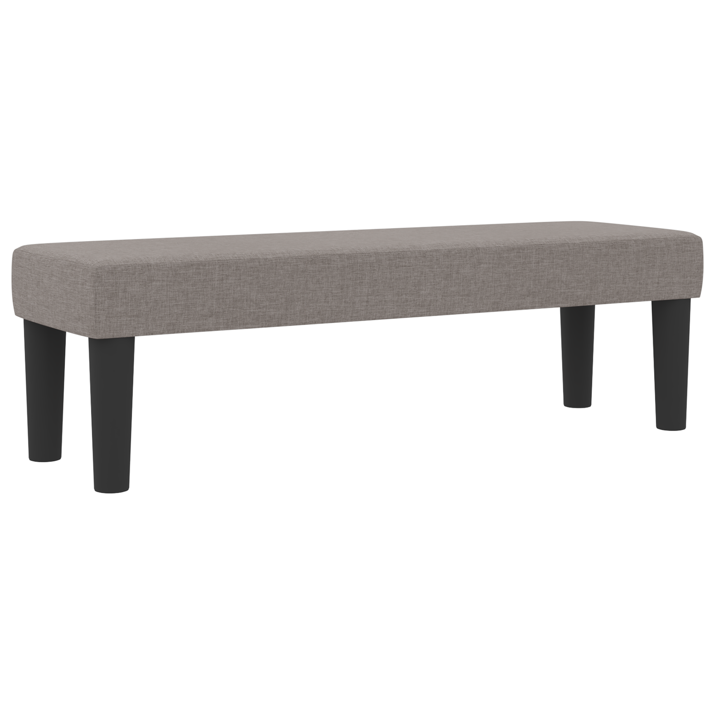 Box Spring Seng Med Madras Gråbrun 200 X 200 Cm Stof