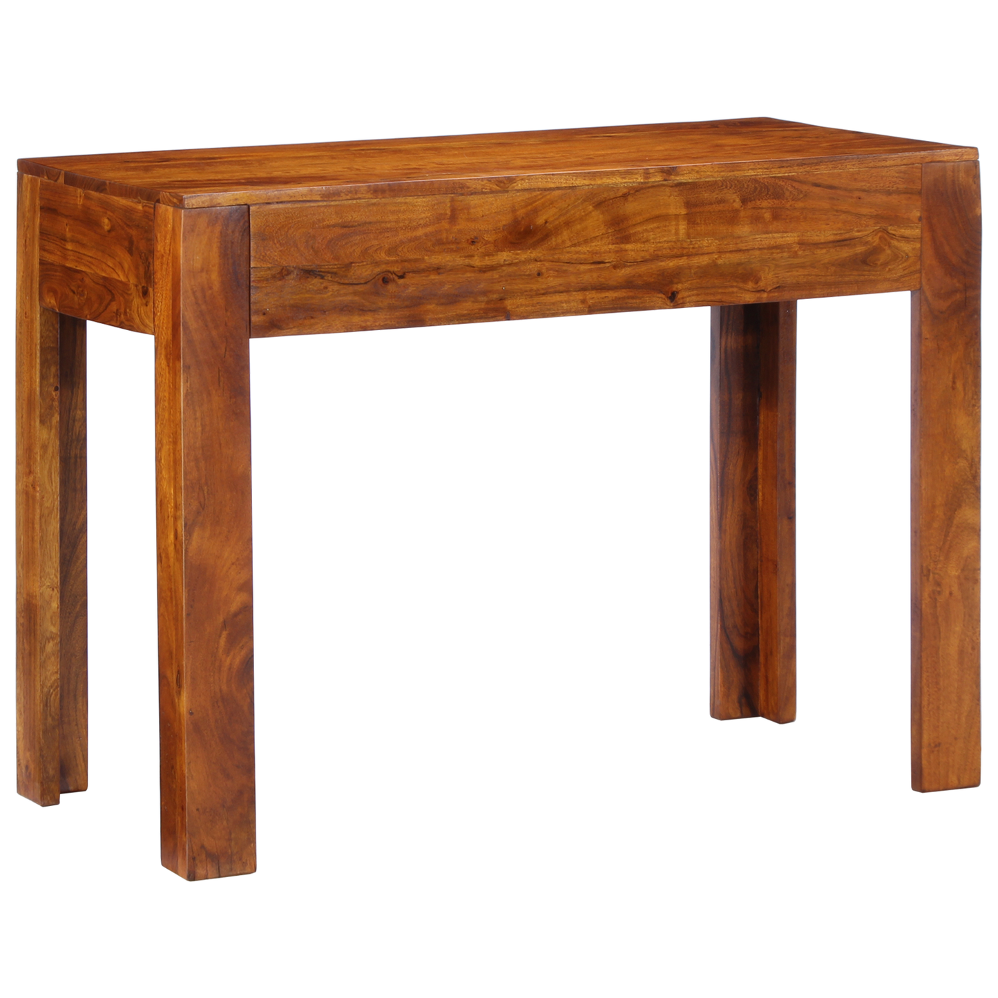 Skrivebord 100X50X75 Cm Massivt Træ Akacietræ
