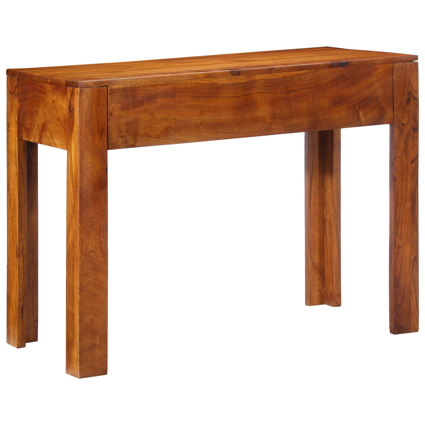 Skrivebord 100X50X75 Cm Solidt Træ Akacietræ