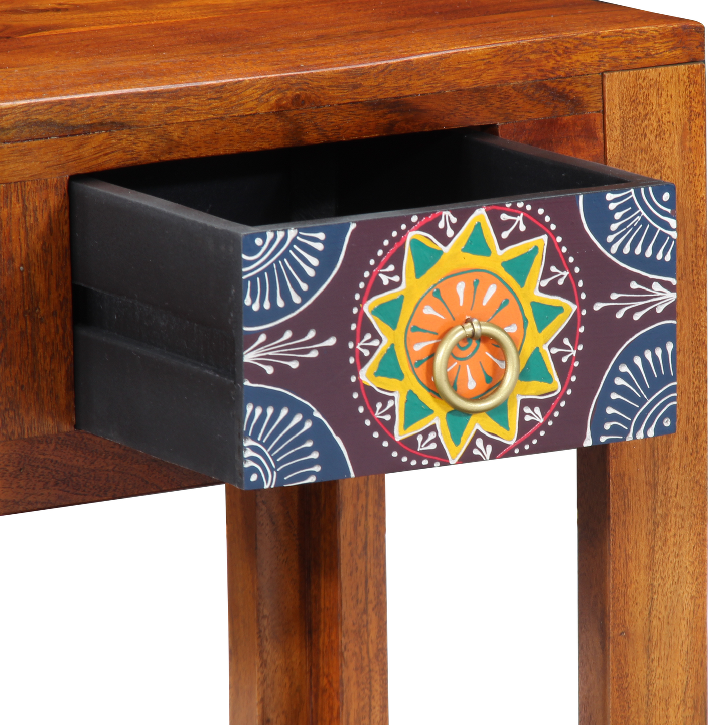 Side Table 40X30X36 Cm Solid Wood Acacia
