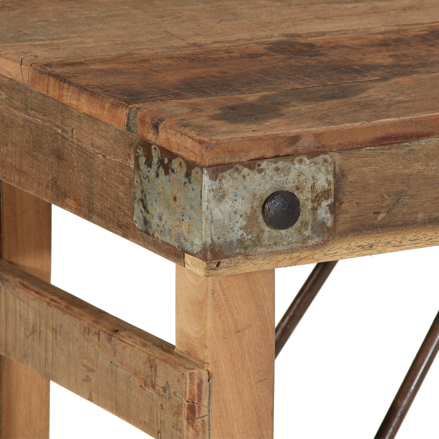 Konsolbord 110X35X76 Cm Solid Træ Genanvendt