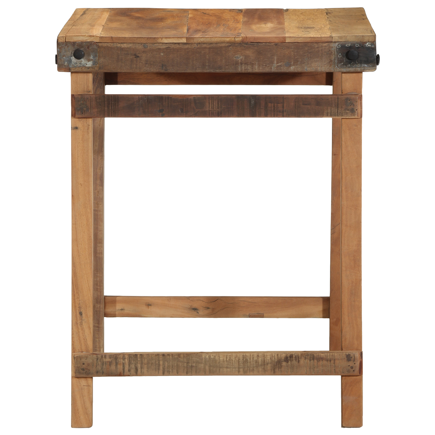 Spisebord 55X60X76 Cm Solid Træ Genbrug
