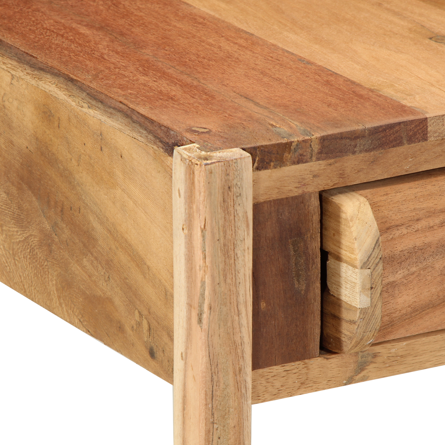 Sidetable 43X32X46 Cm Solid Træ Genanvendt