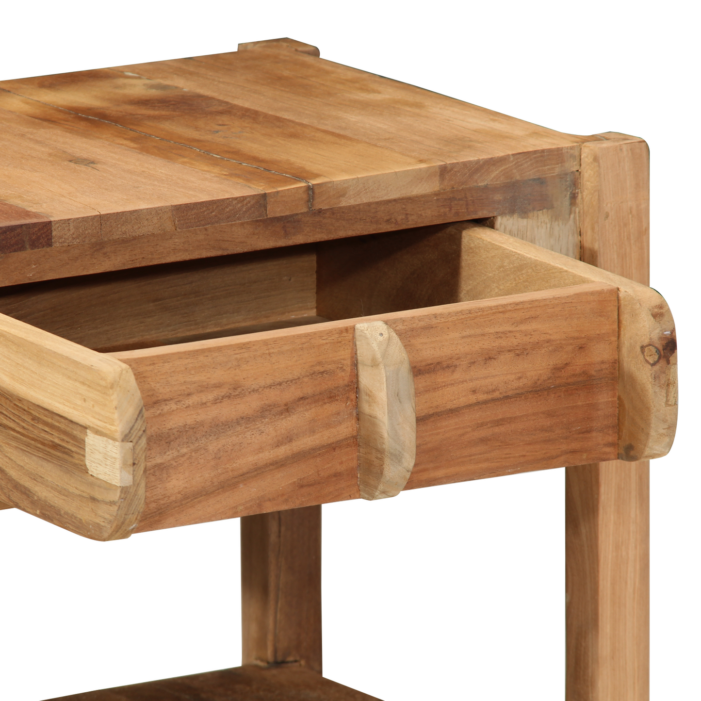 Sidetable 43X32X46 Cm Solid Træ Genanvendt