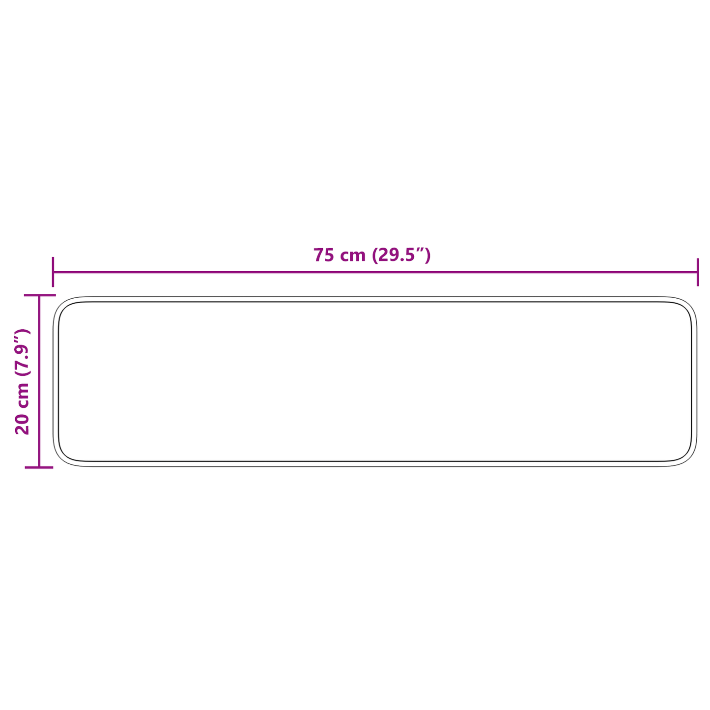 Skridsikre Trappemåtter 15 Dele Gul 75 X 20 Cm Pp