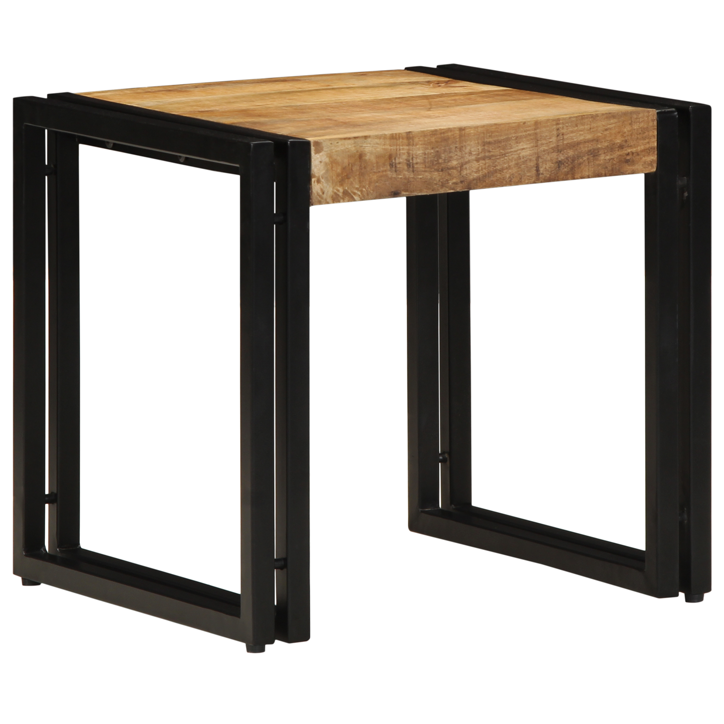 Sofabord 40X50X38 Cm Solid Groft Træ Mango