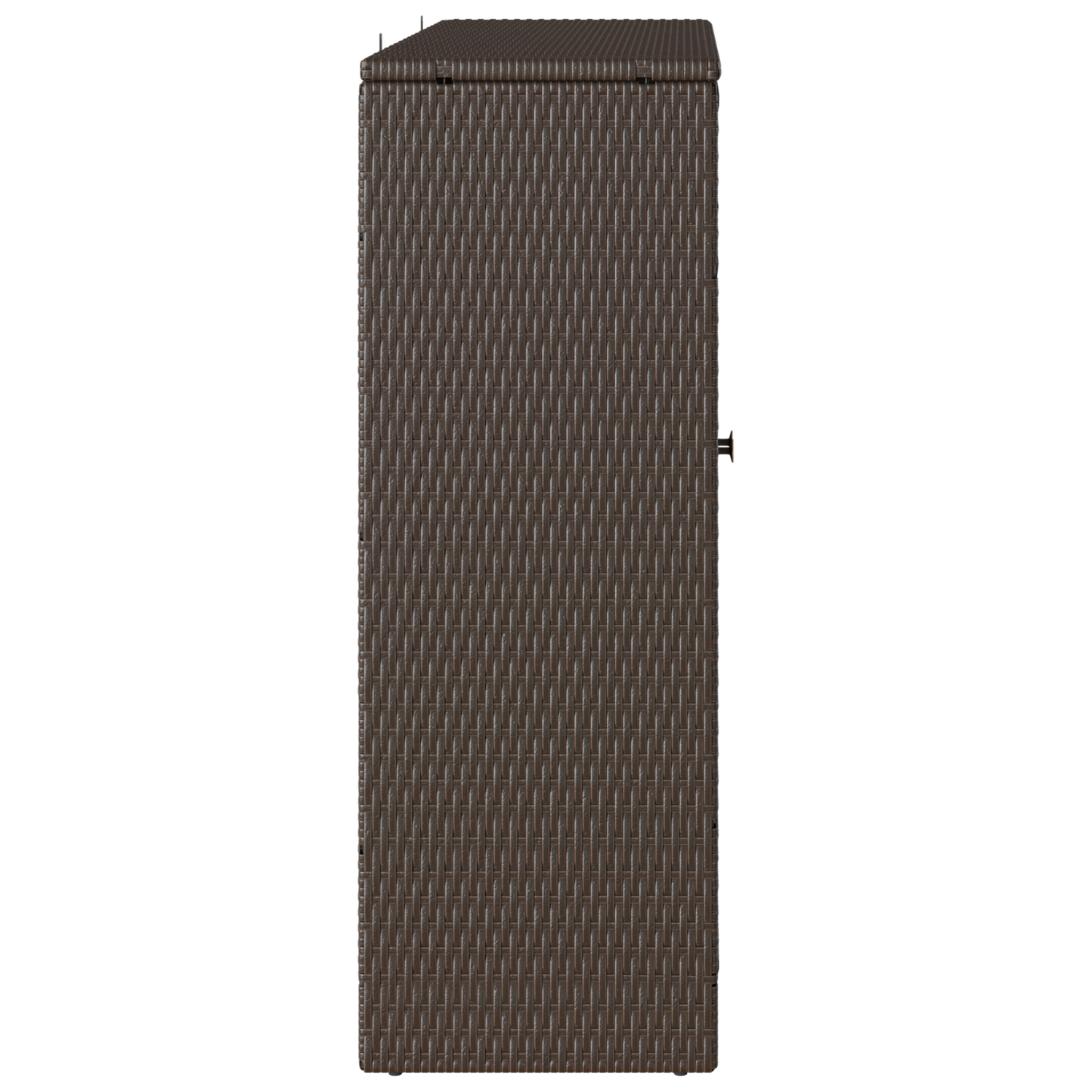 Opbevaringsskab Brun 100X36X102 Cm Rattan