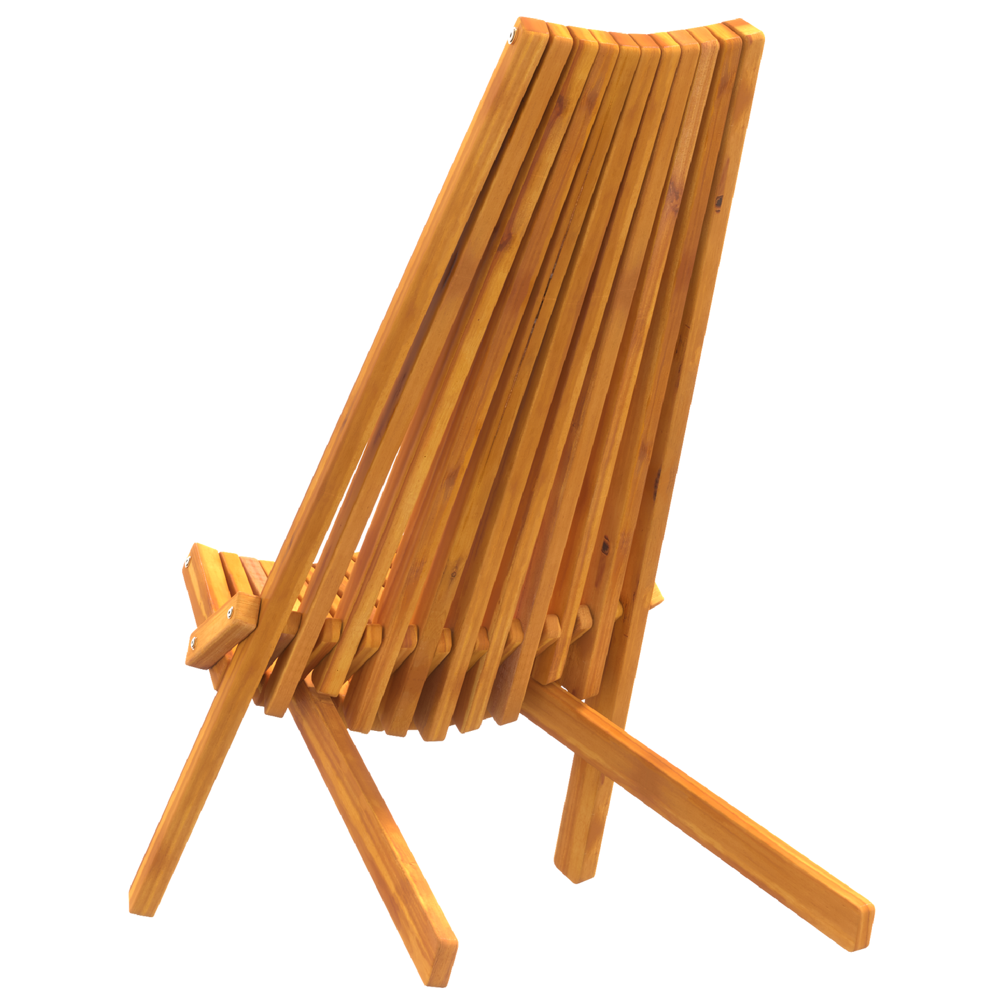 Foldbare Havestole 2 Stk Solidt Træ Akacietræ