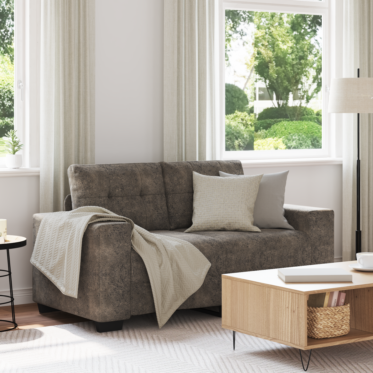 Sofa Stol 59 Cm Kunstlæder
