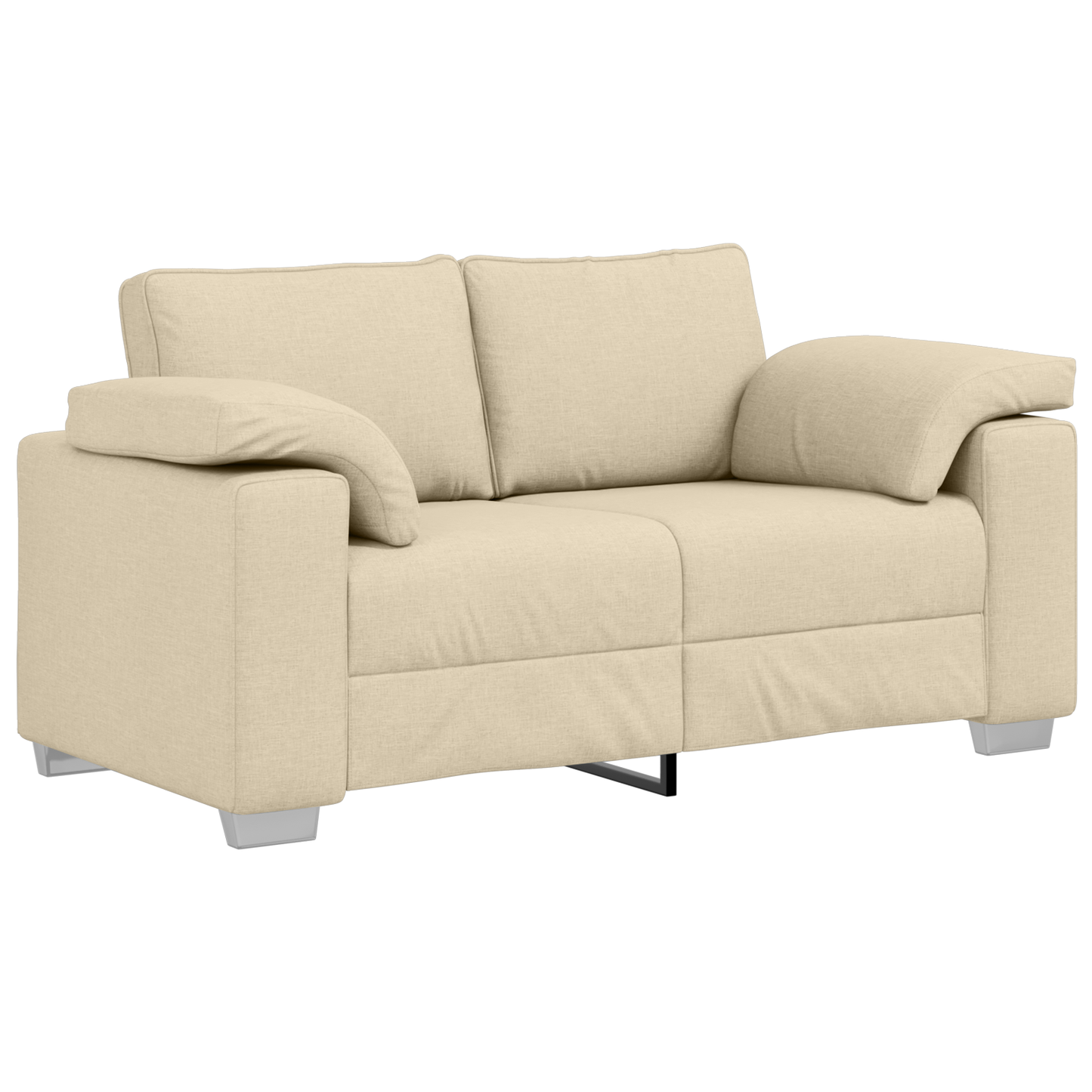 Lovestol Sofa Creme 120 Cm Stof