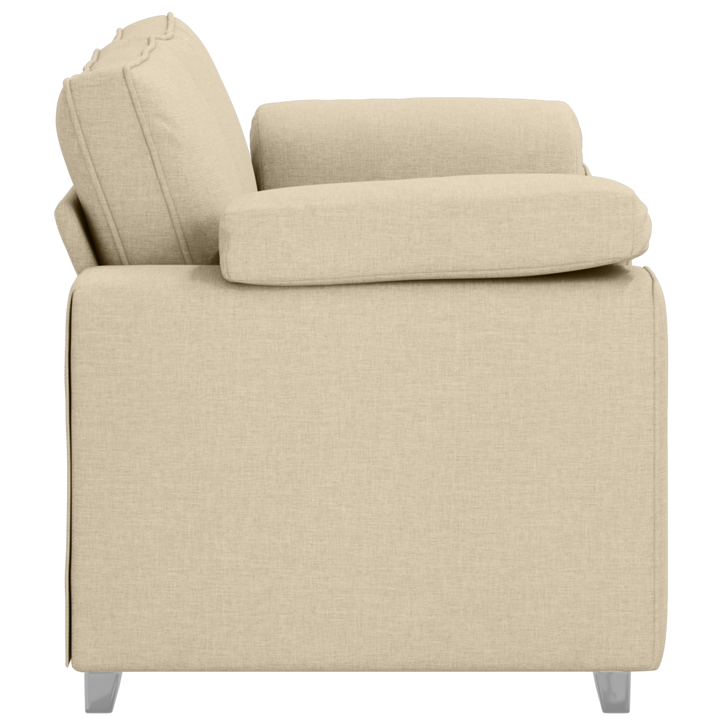 Lovestol Sofa Creme 120 Cm Stof