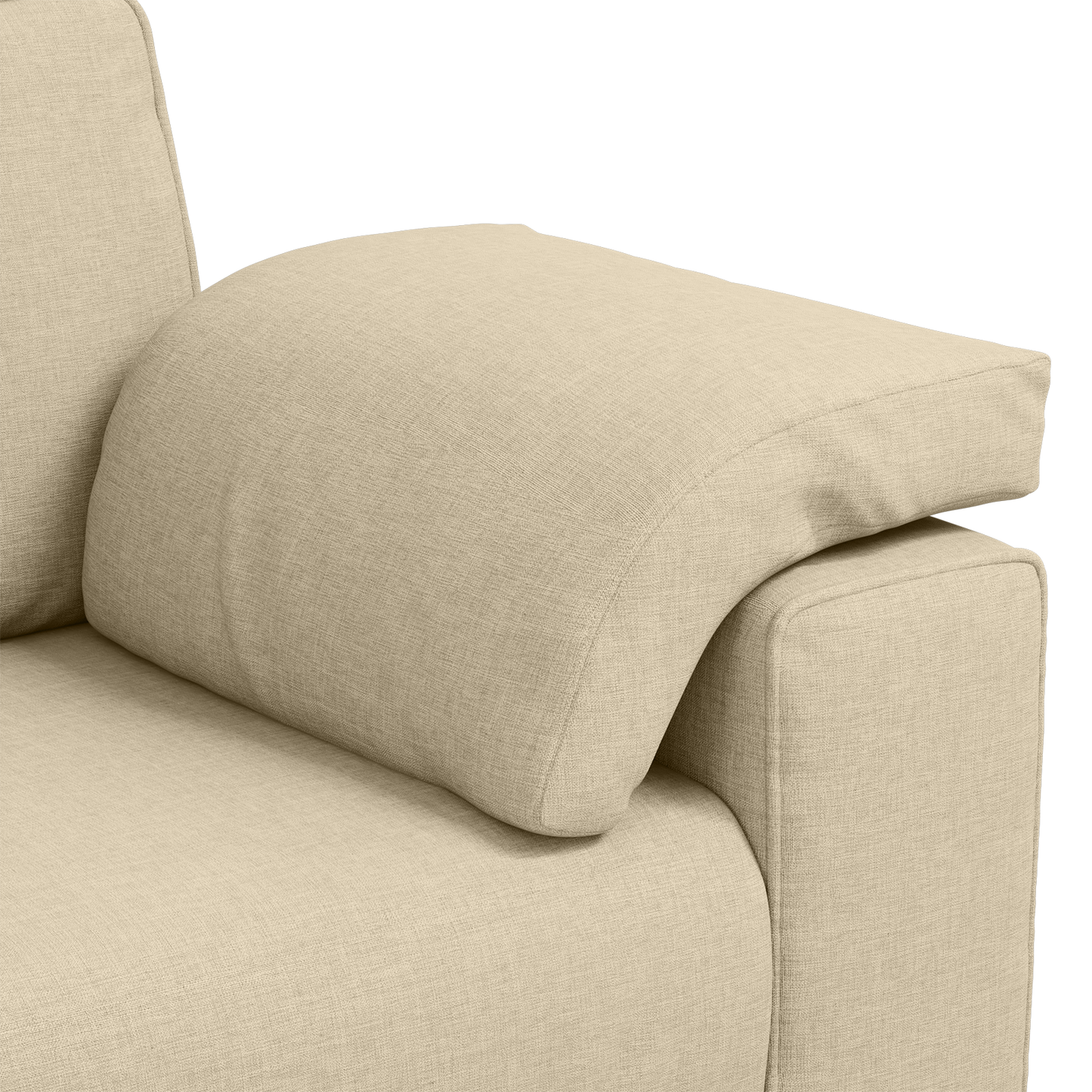 Sovesofa Creme 140 Cm Stof