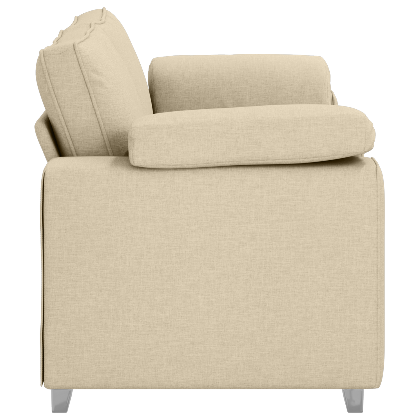 Sovesofa Creme 140 Cm Stof