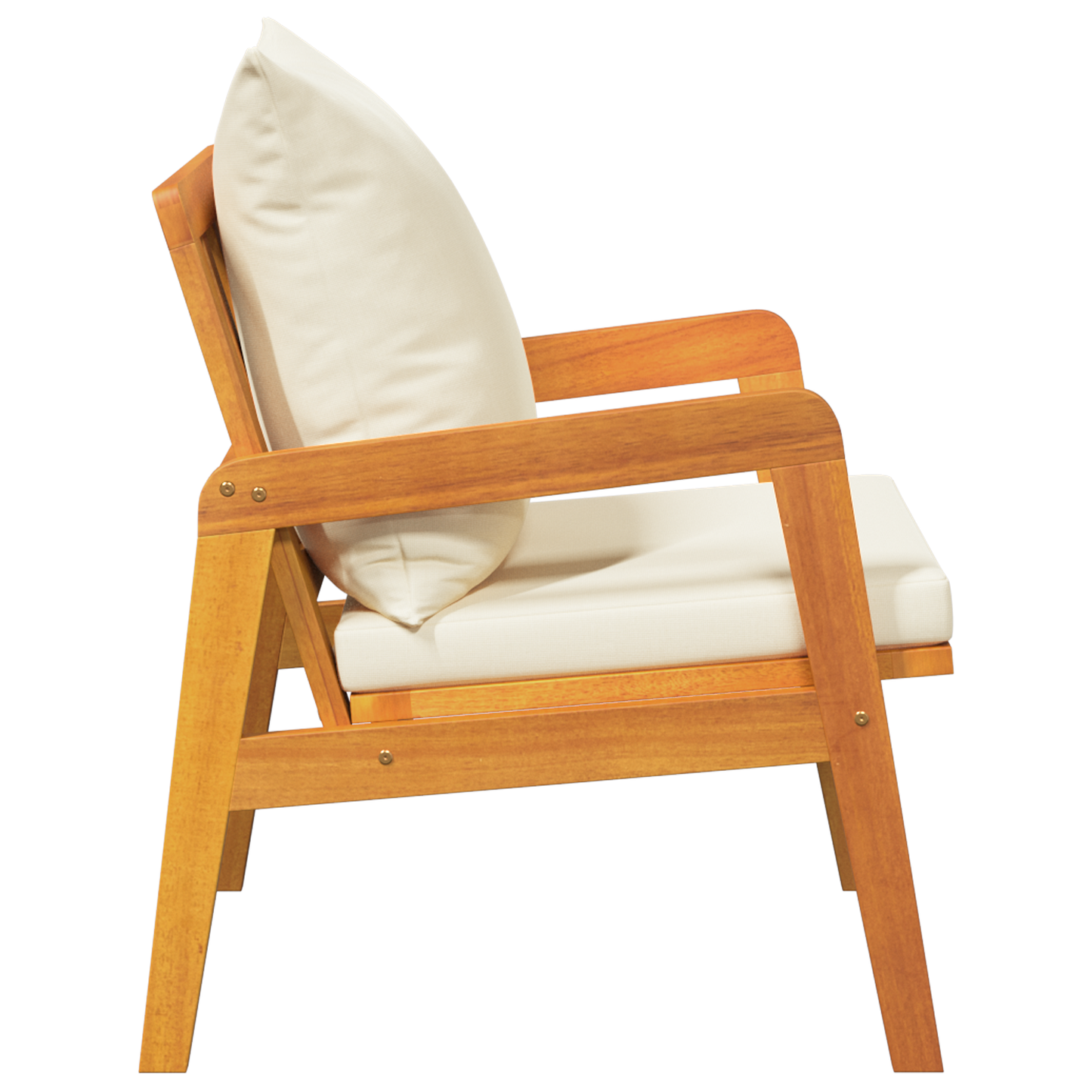 Have Stole 2 Stk 59.5X65X71.5 Cm Massivt Akacietræ
