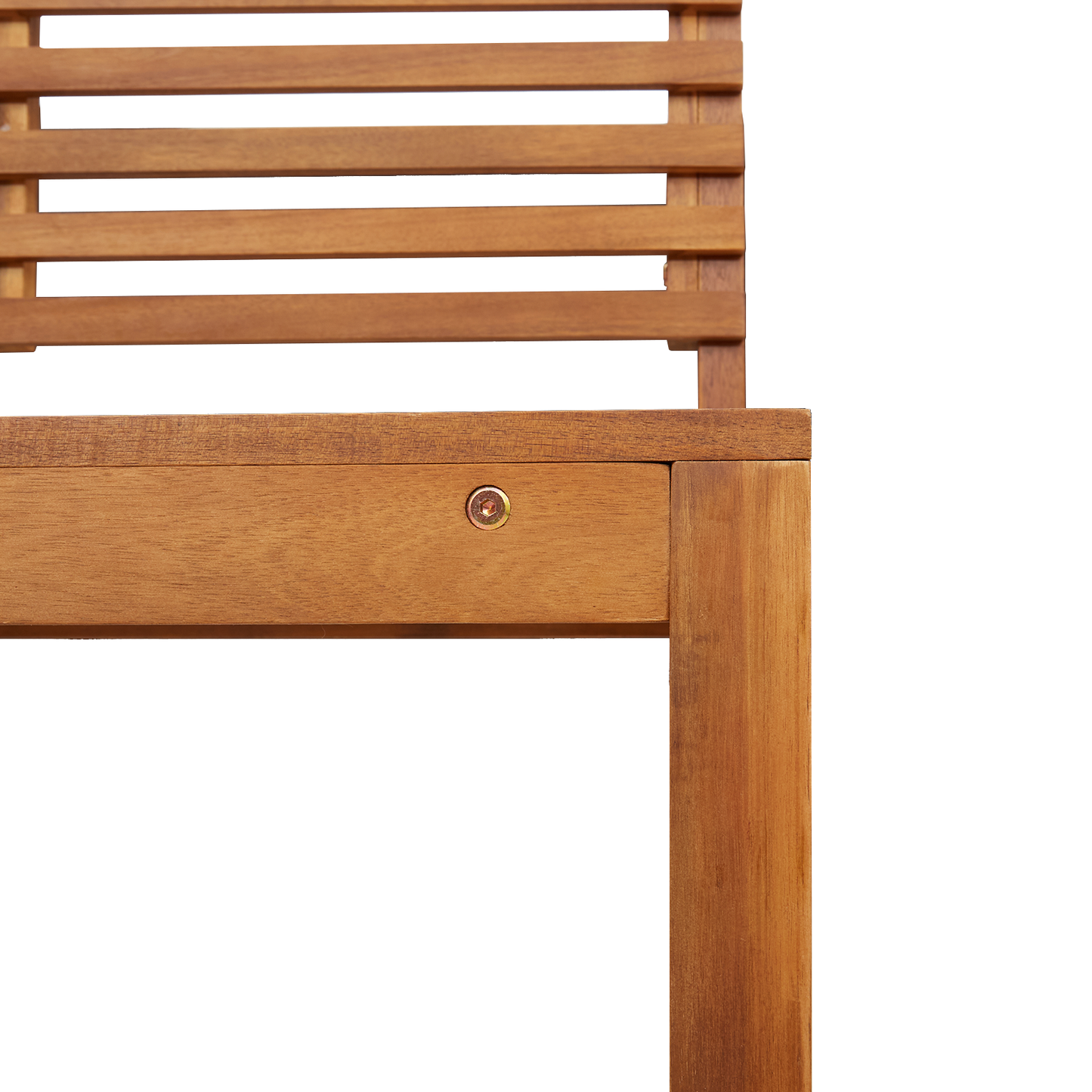 Havebænk Brun 100 X 50 X 91Cm Massivt Akacietræ