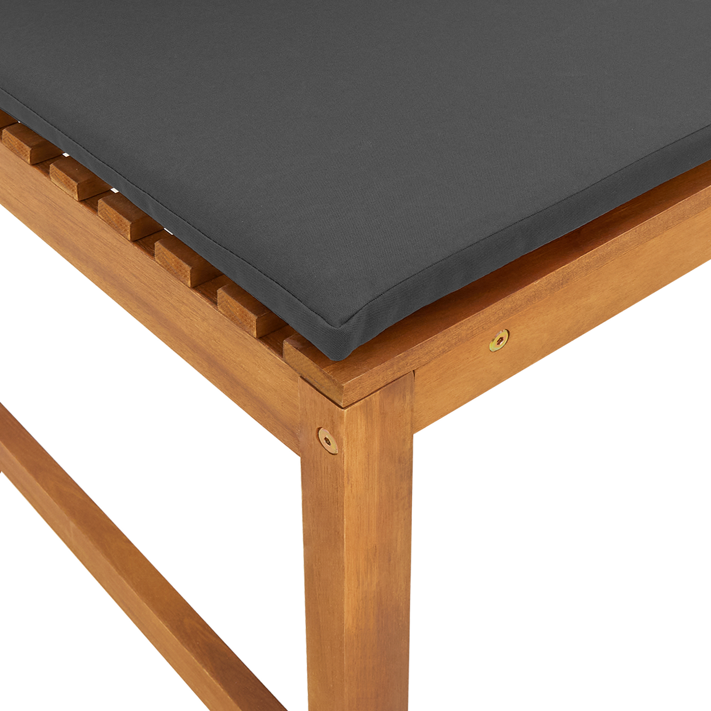 Havebænk Brun 100 X 50 X 91Cm Massivt Akacietræ