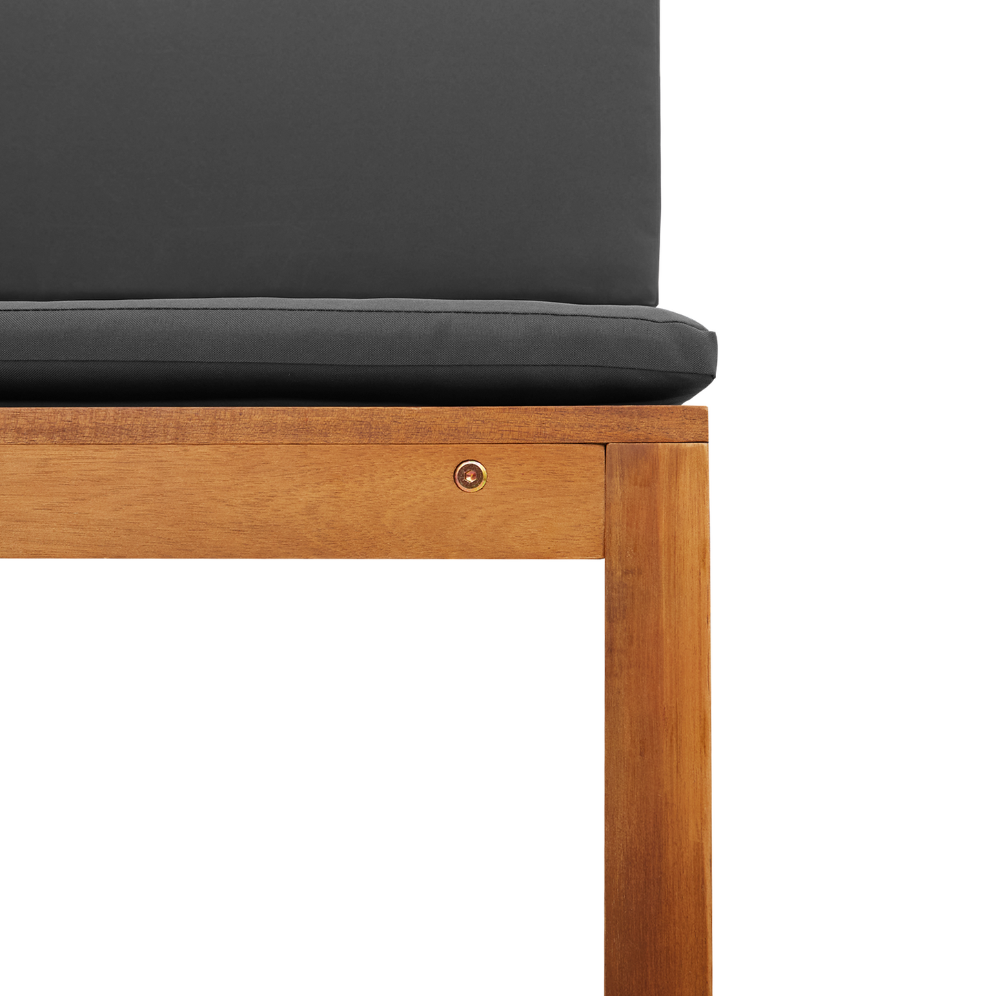 Havebænk Brun 100 X 50 X 91Cm Massivt Akacietræ