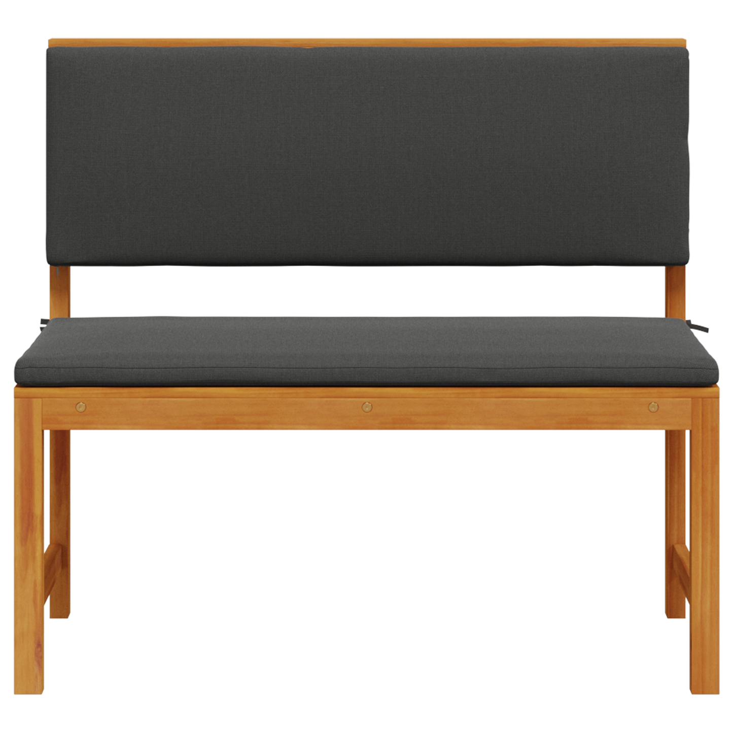 Havebænk Brun 100 X 50 X 91Cm Massivt Akacietræ