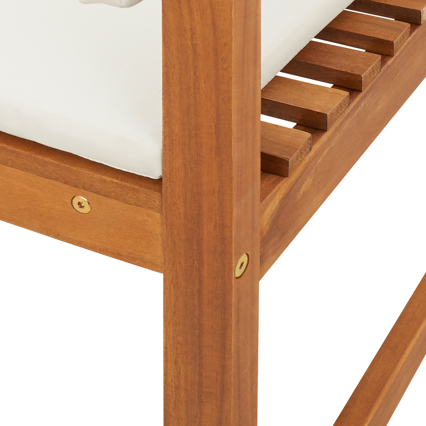 Have Stol Brun 50 X 50 X 91Cm Massivt Akacietræ