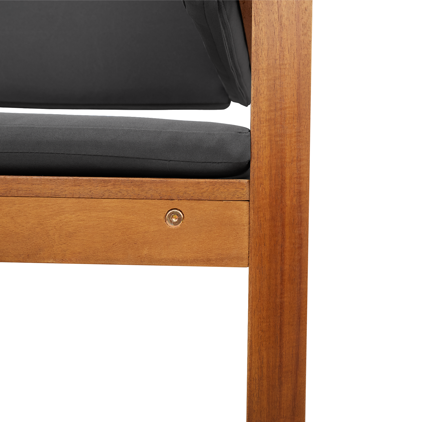 Have Stol Brun 50 X 50 X 91Cm Massivt Akacietræ