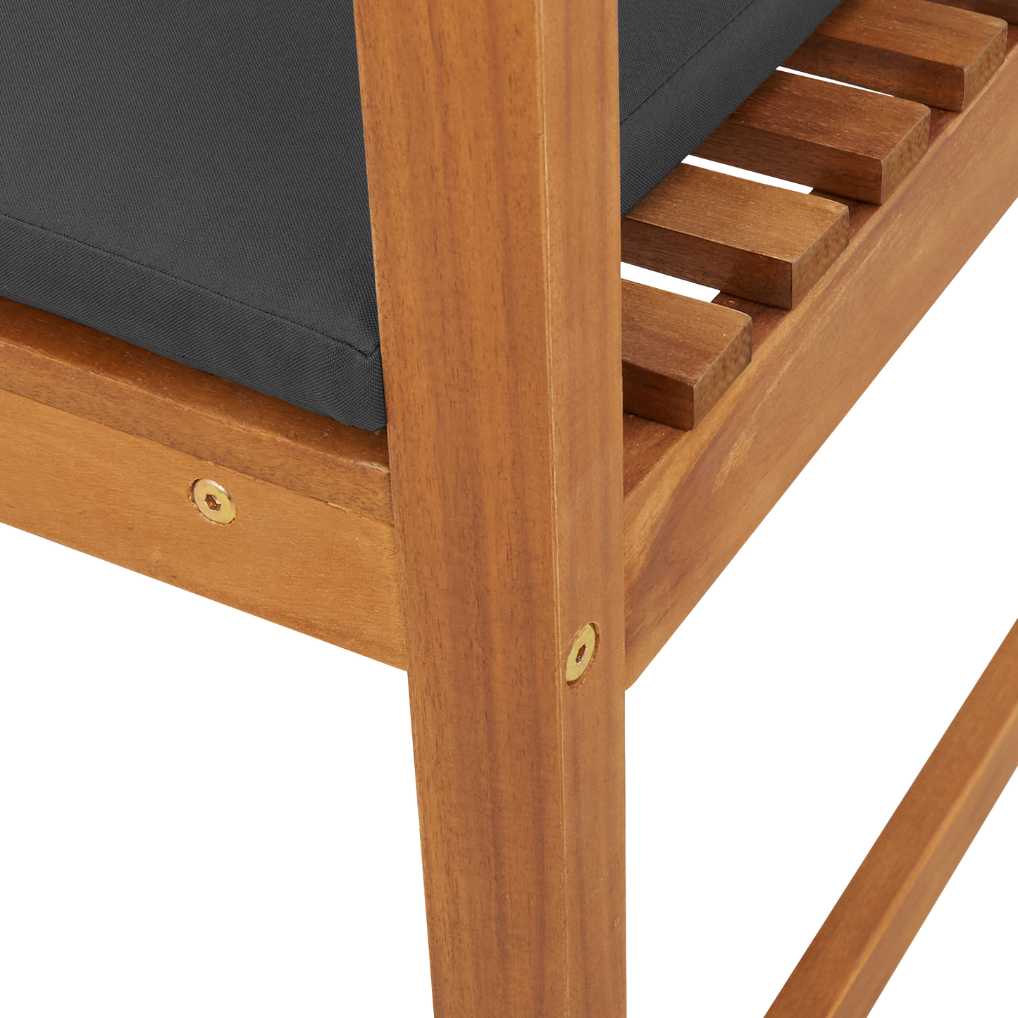 Have Stol Brun 50 X 50 X 91Cm Massivt Akacietræ