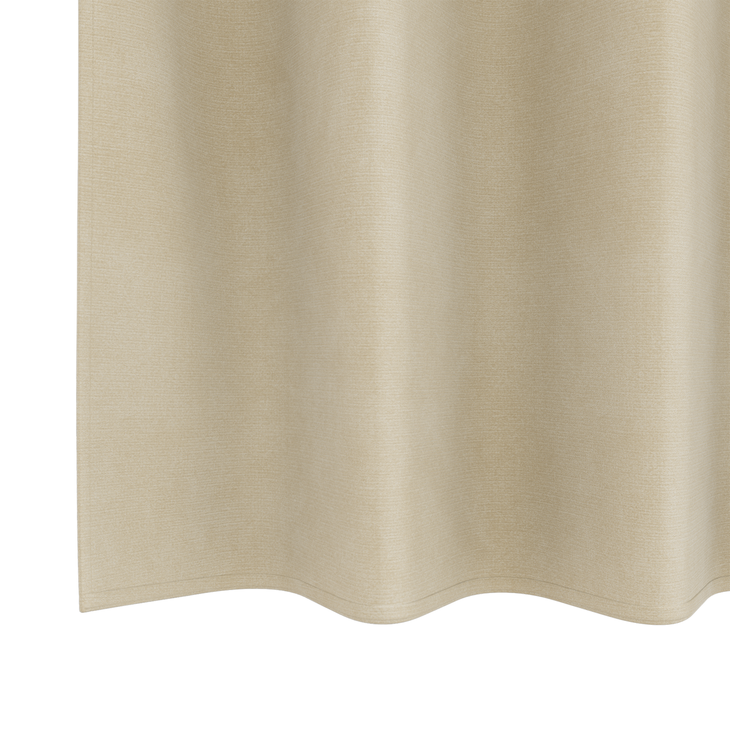 Blackout Gardiner Med Øjer 2 Stk Creme Velvet