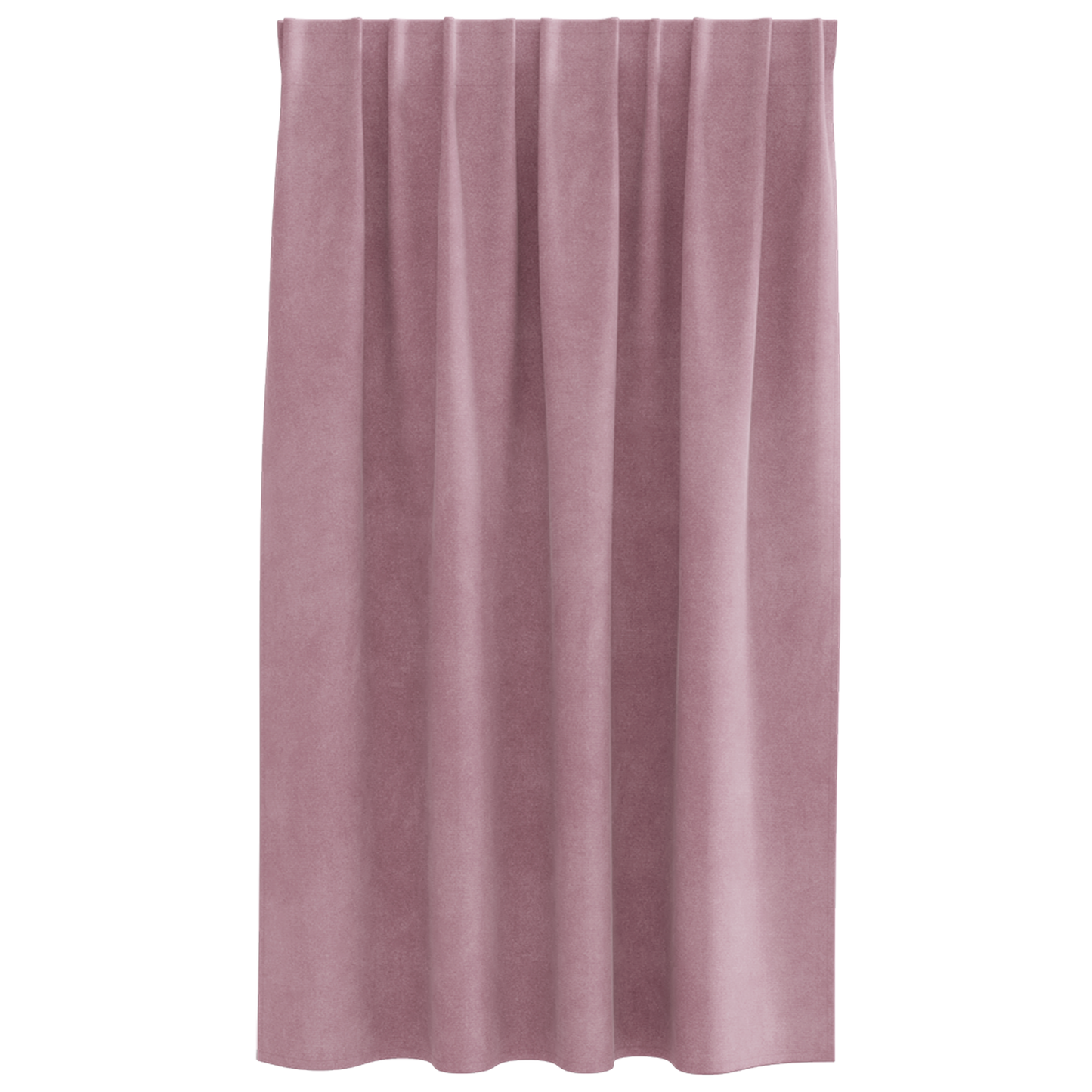 Mørklægningsgardiner Med Top Tape 2 Stk Mørk Pink Fløjl