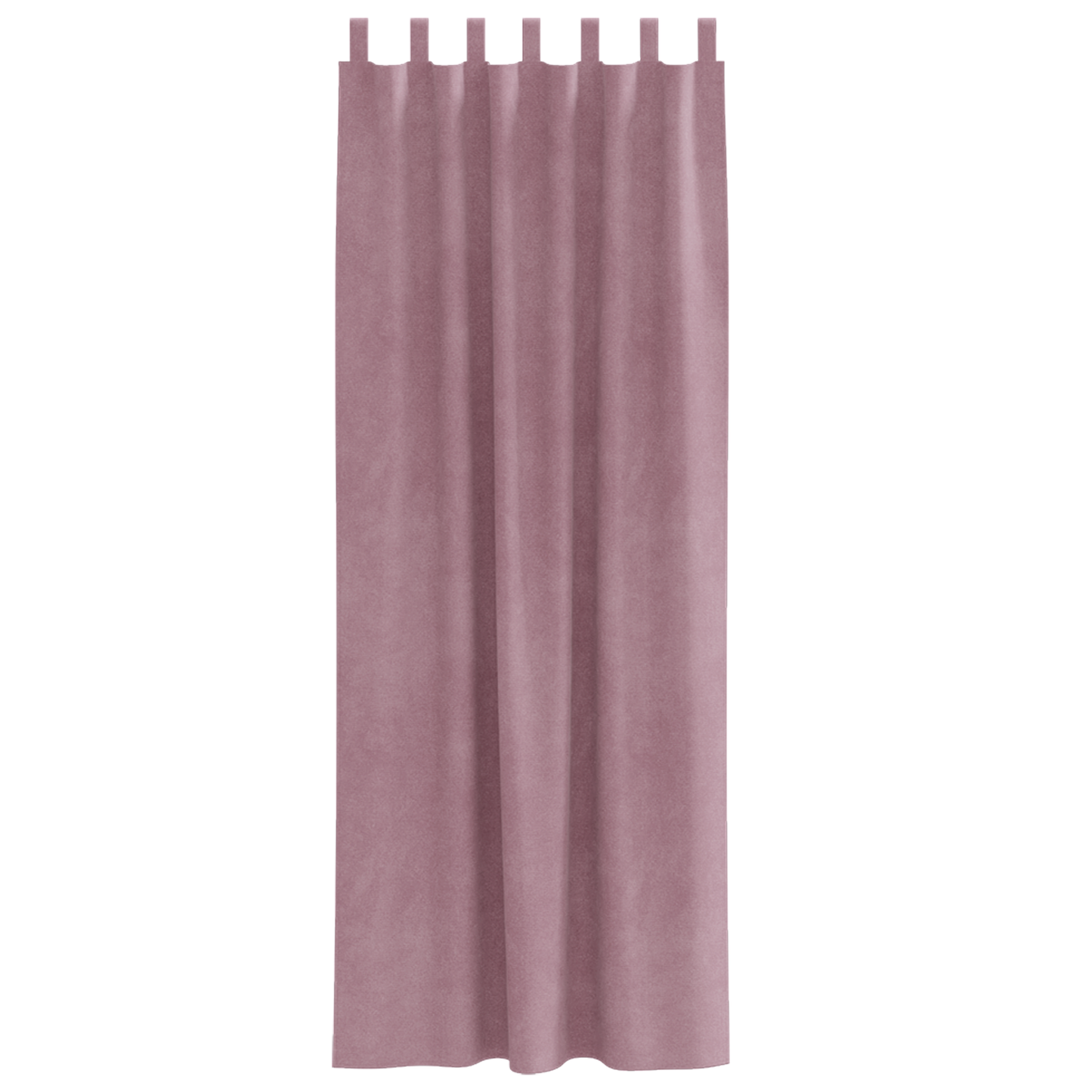 Mørklægningsgardiner Med Hængesløjfer 2 Stk Mørk Pink Velour