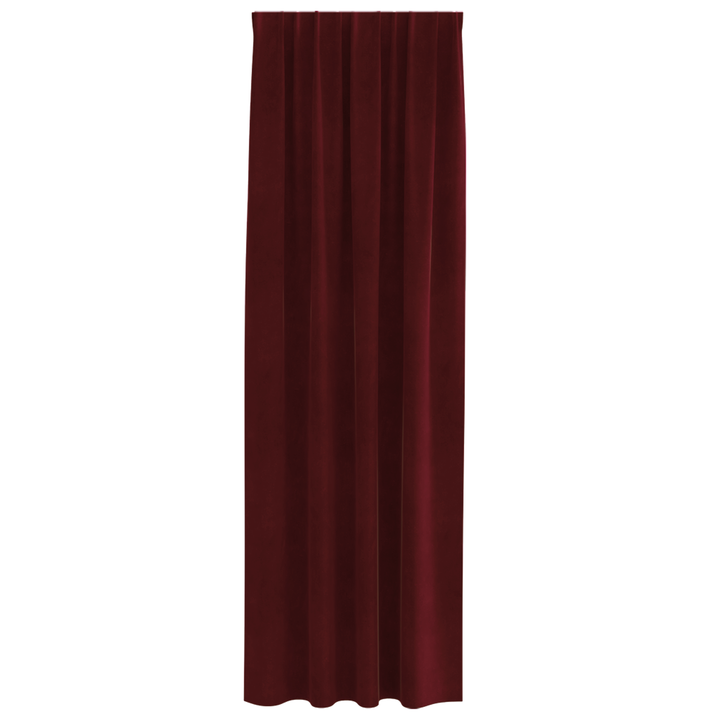 Blackout Gardiner Med Top Tape 2 Stk Vinkræd Velour