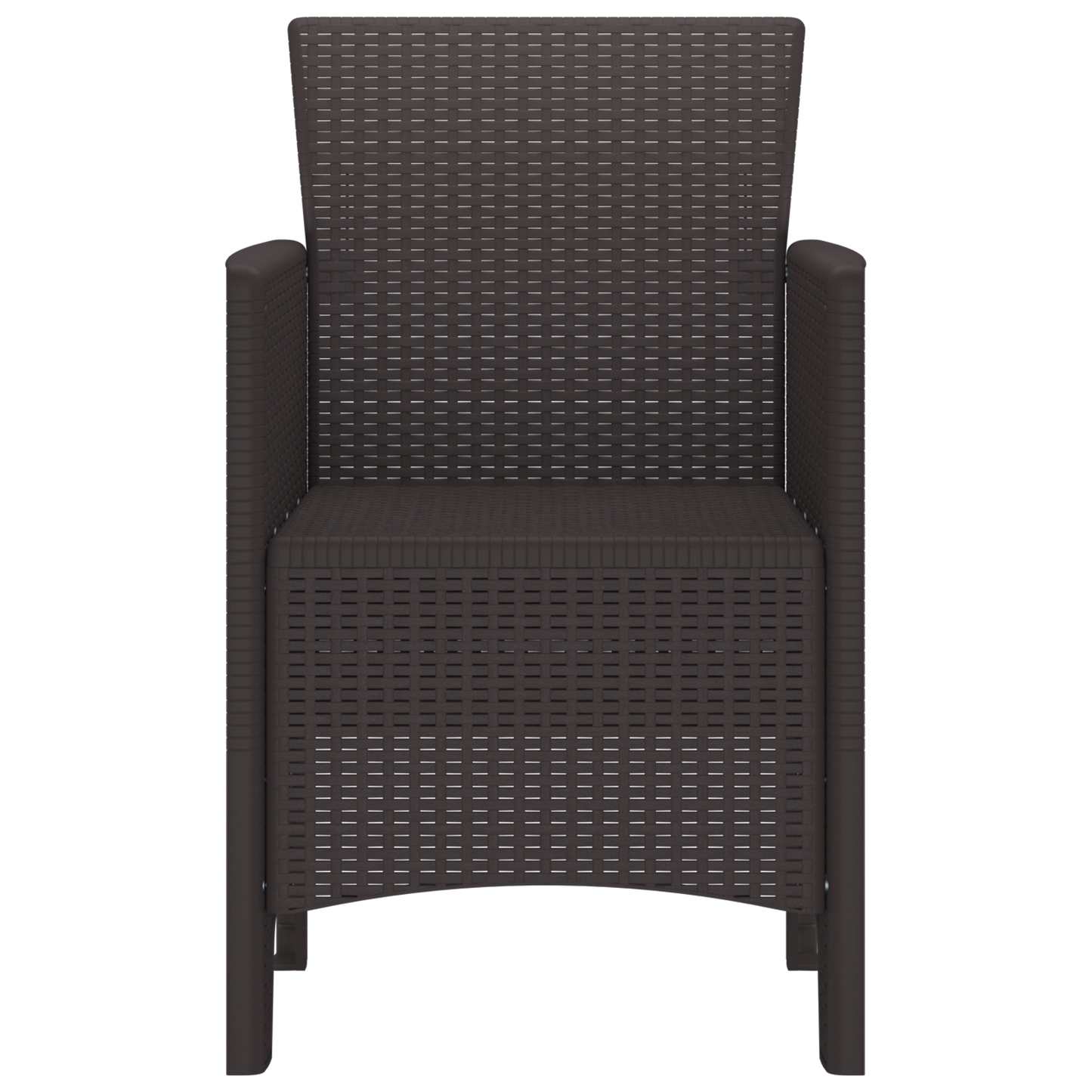 Have Stole 4 Stk Brun Poly Rattan
