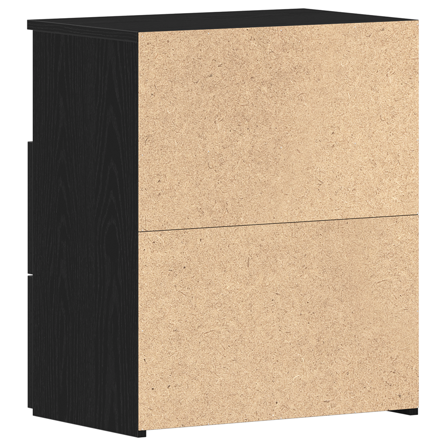 Sengebord Sort Eg 50X32X60Cm Lavet Af Træ