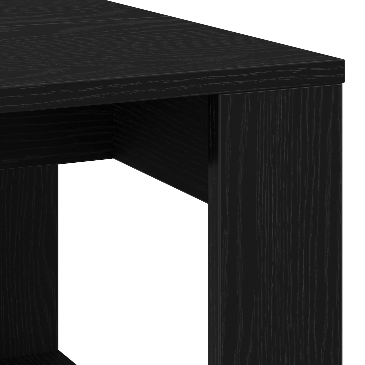 Sofabord Sort Eg 102X50X35 Cm