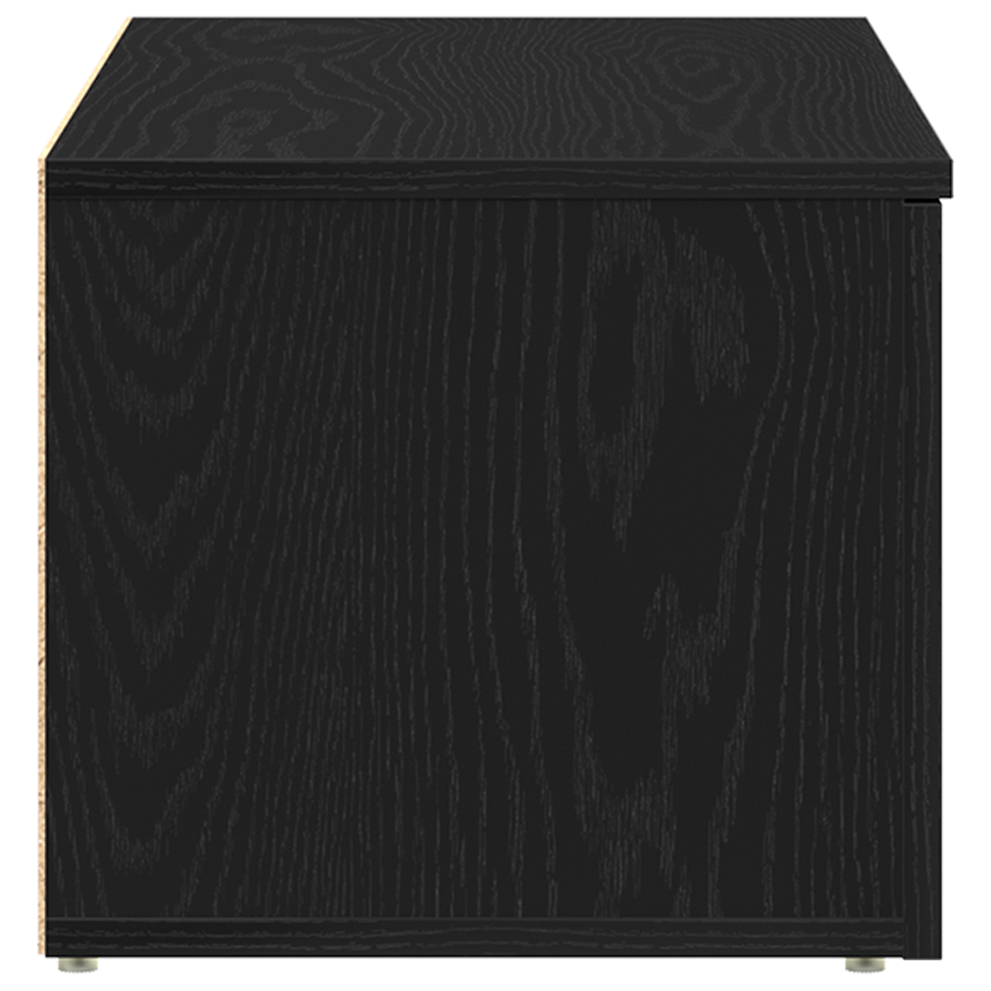 Tv-Bord Med Skuffe Sort 80 X 34 X 30 Cm Konstrueret Træ